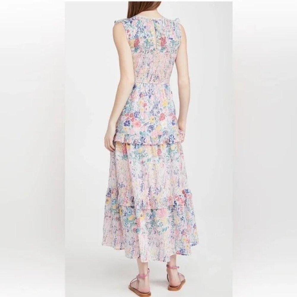 Banjanan Floral Maxi Dress Cotton S - Picture 2 of 10